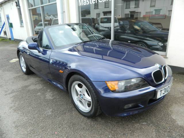 BMW Z3 Convertible1.9 2dr Sports Car - 74282 miles 2 owners Convertible Petrol Blue Metallic